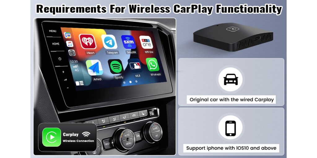 Zomolither Wireless Carplay Adapter 2