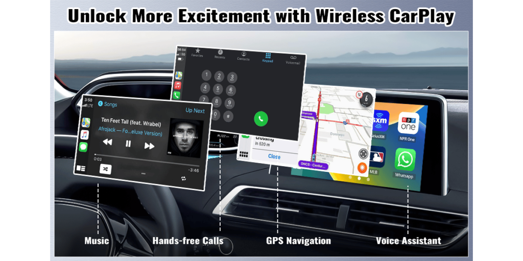 Zomolither Wireless Carplay Adapter (4)