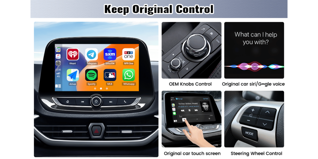 Zomolither Wireless Carplay Adapter 5