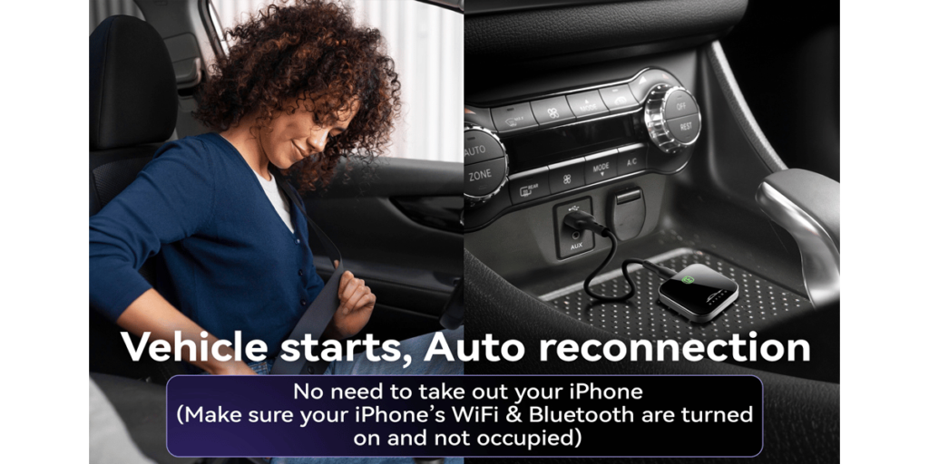 Mavlou Wireless Carplay Adapter 4