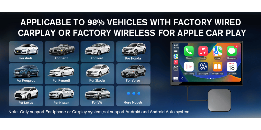 Boildut Wireless Carplay Adapter 5