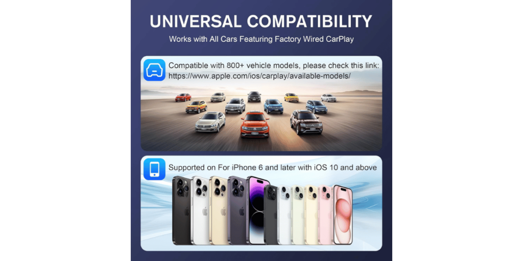 Boildut Wireless Carplay Adapter 6