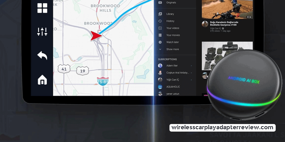 DRERYRIT Road Mate Carplay Box Review: Navigate, Stream, and Split Screen – All in One!