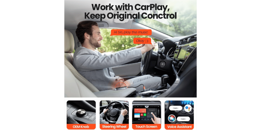 Efllis Wireless Carplay Adapter 3