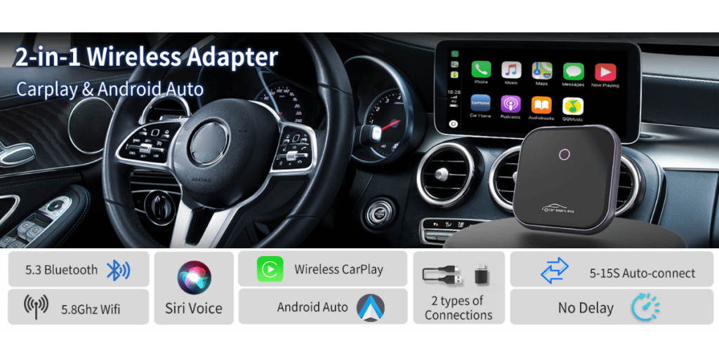 Ffqqi Wireless Carplay Adapter 2