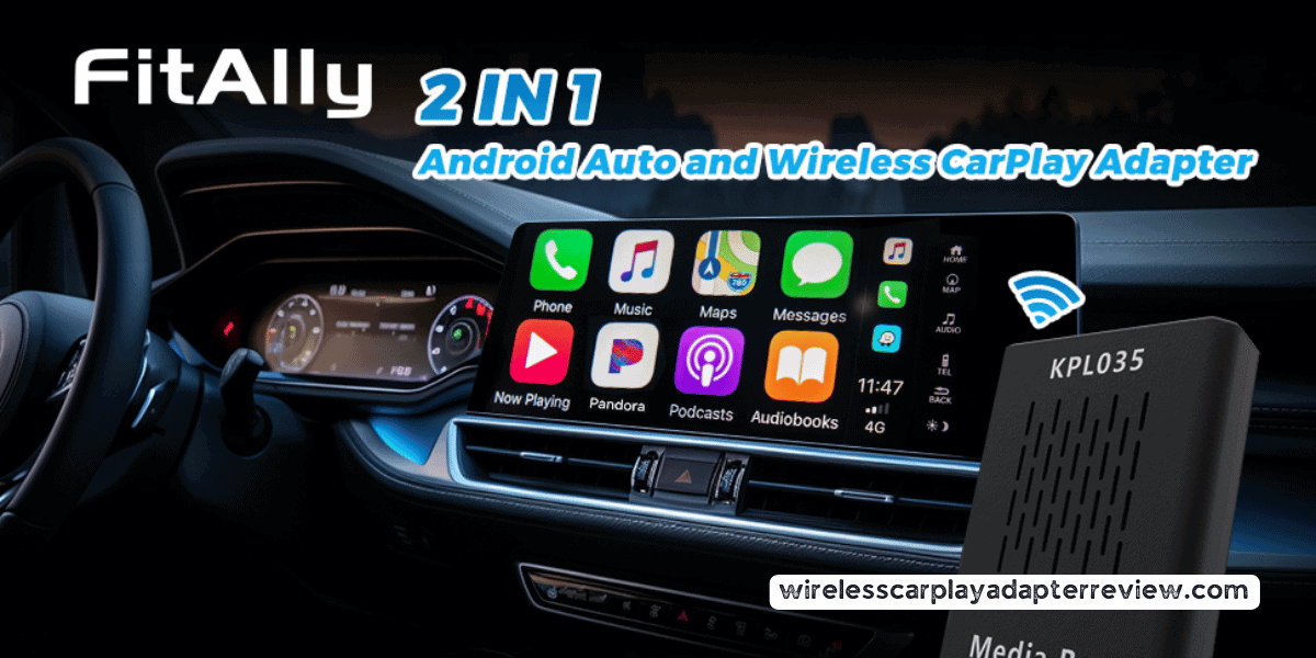 FitAlly Wireless CarPlay Adapter: Your Car’s New Best Friend – Netflix, YouTube, AI, and More!