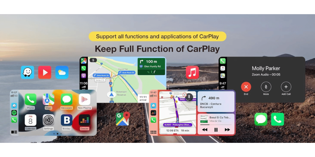 Kaming Wireless Carplay Adapter 3