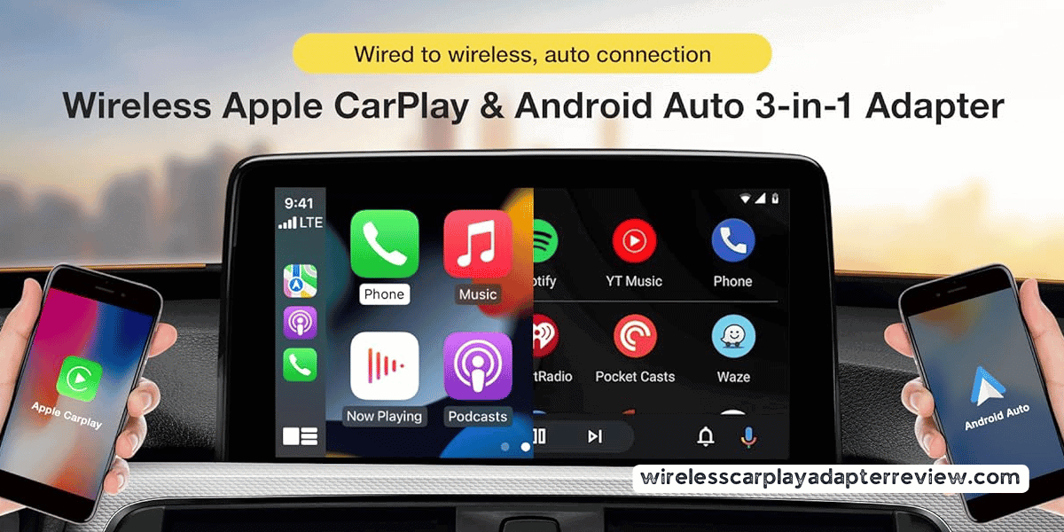 KAMING CarPlay Adapter Goes Wireless in 7 Seconds!