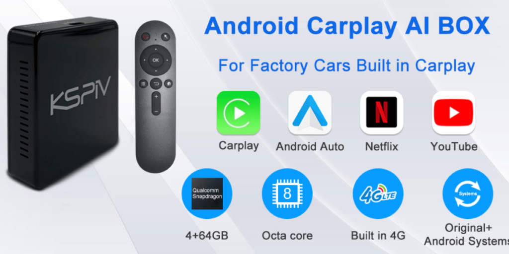 Kspiv Wireless Carplay Adapter