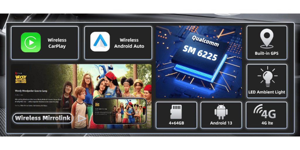 One Car Stereo Wireless Carplay Adapter (2)