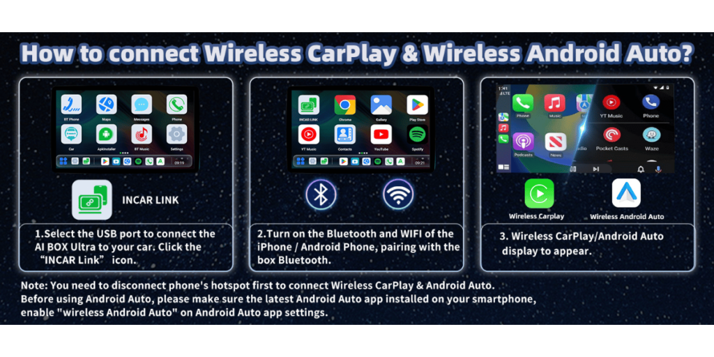 One Car Stereo Wireless Carplay Adapter (3)