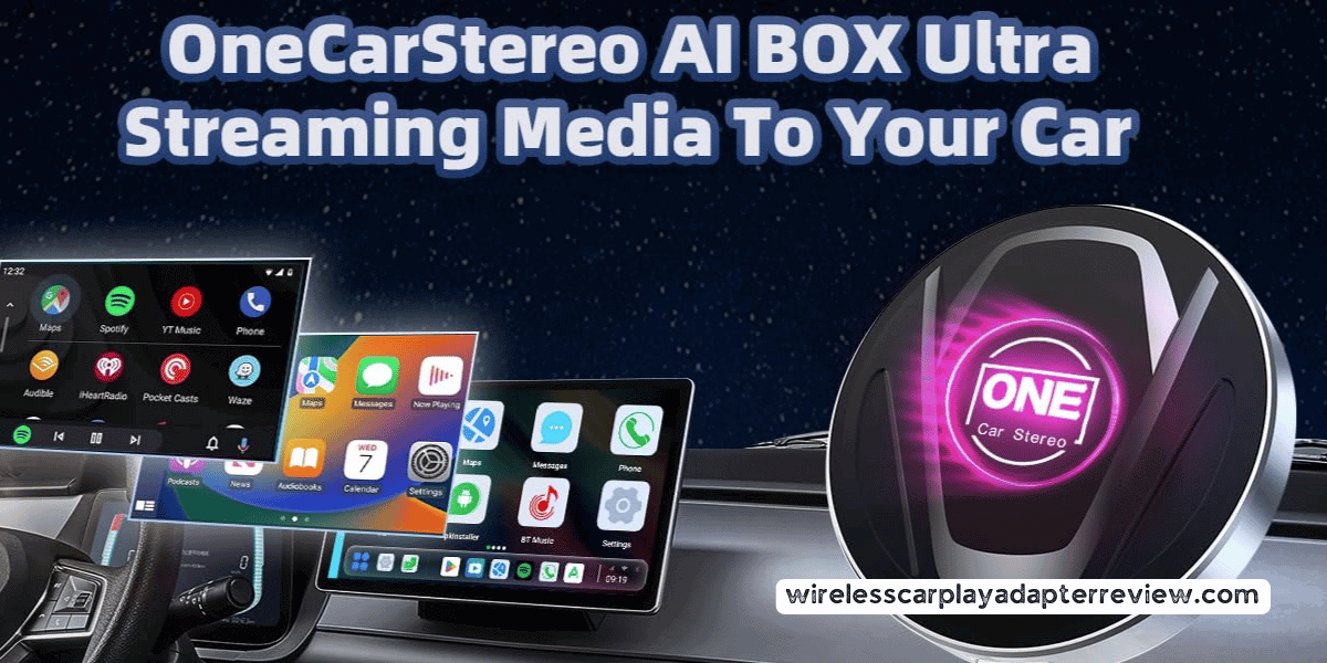 One Car Stereo Wireless CarPlay Adapter BLEW MY MIND! (You NEED This!)