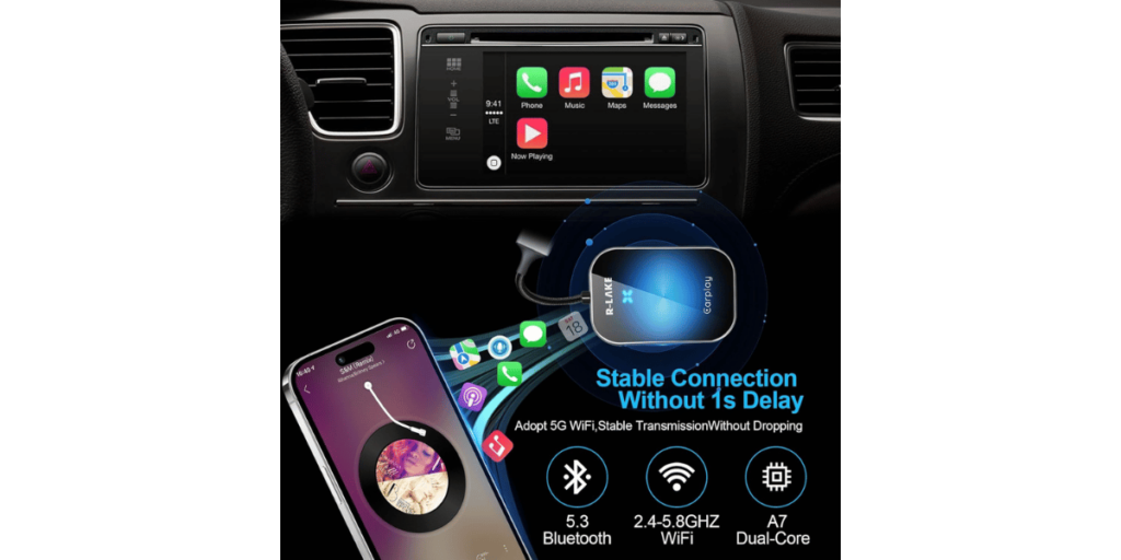 R Lake Wireless Carplay Adapter (2)