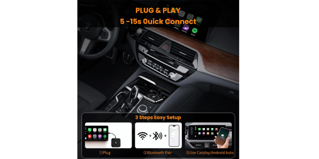 Satiive Wireless Carplay Adapter (2)