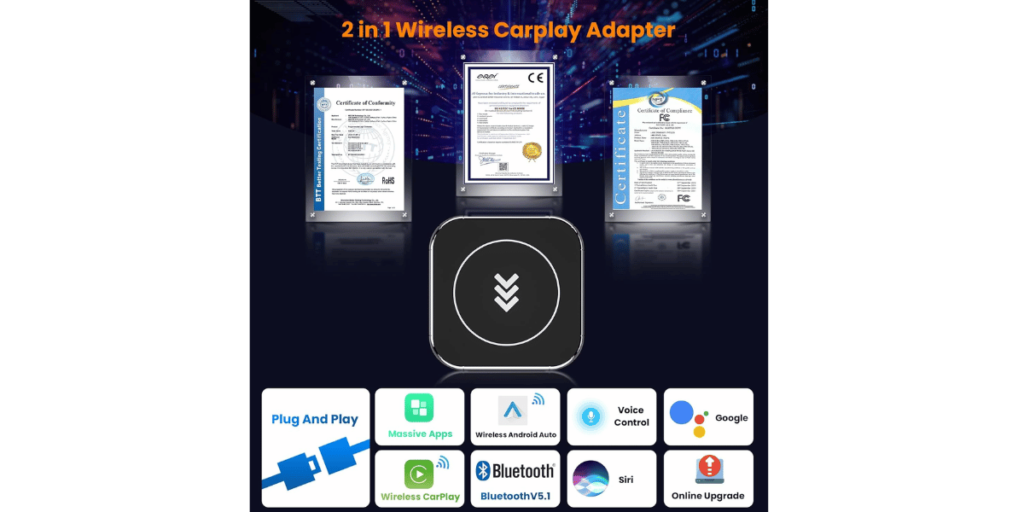 Satiive Wireless Carplay Adapter (7)