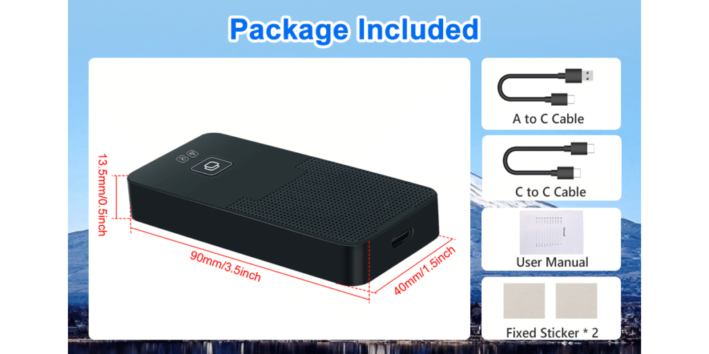 Podofo 2 In 1 Wireless Carplay Adapter (7)