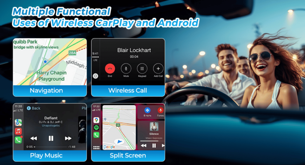 FitAlly Wireless CarPlay Adapter