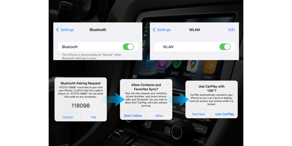 Atotozone Wireless Carplay Adapter (3)