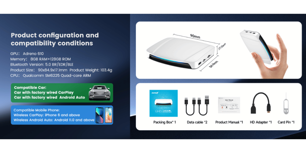 Carlinkit Ai Box Wireless Carplay Adapter (8)