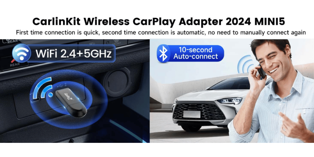 Carlinkit Mini 5 Wireless Carplay Adapter (3)