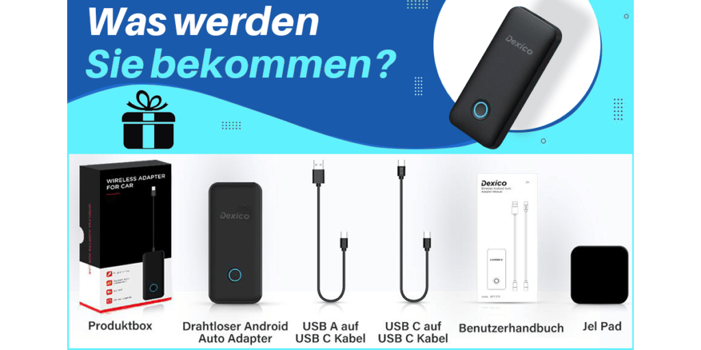 Dexico Wireless Carplay Adapter (2)