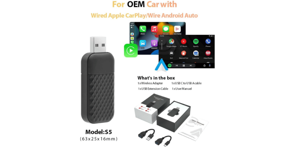 Goonhd Wireless Carplay Adapter (2)