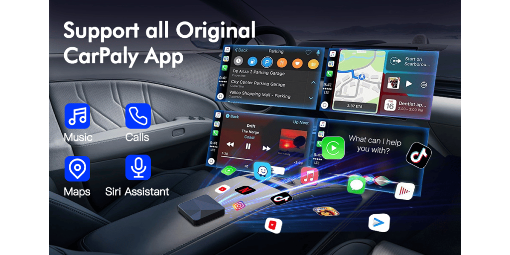 Homlxciar Wireless Carplay Adapter (2)