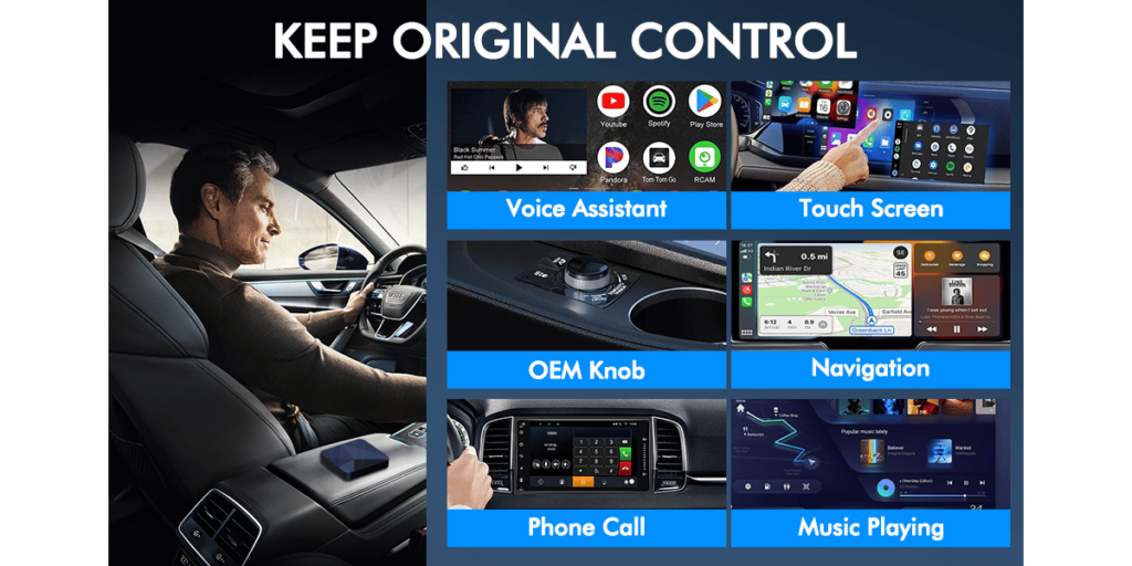 Homlxciar Wireless Carplay Adapter (6)