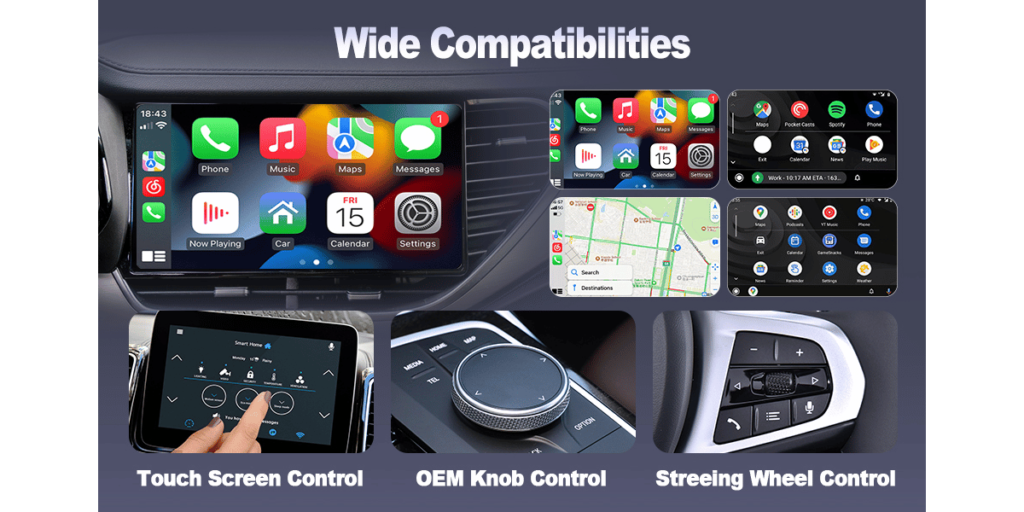 Keyanlai Wireless Carplay Adapter (2)