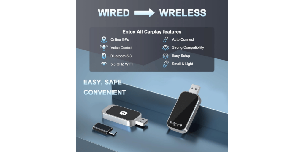Thrillcorner Wireless Carplay Adapter (4)