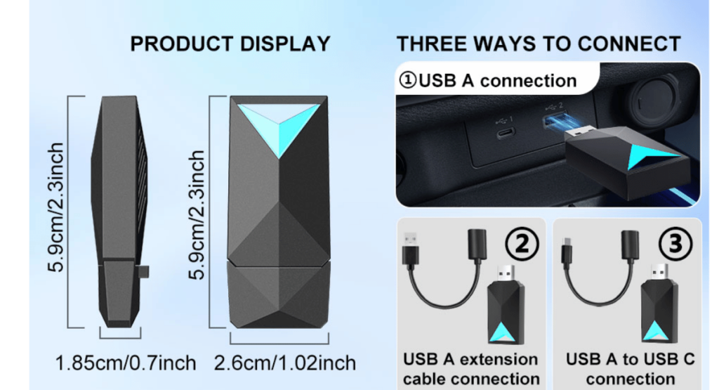 Vcarlinkplay Wireless Carplay Adapter (9)