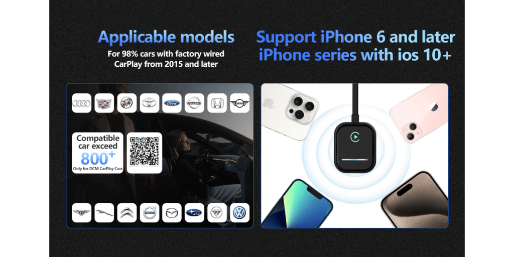 Zixatee Wireless Carplay Adapter (4)