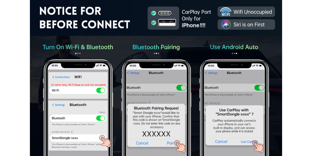Amzfeel Wireless Carplay Adapter (4)