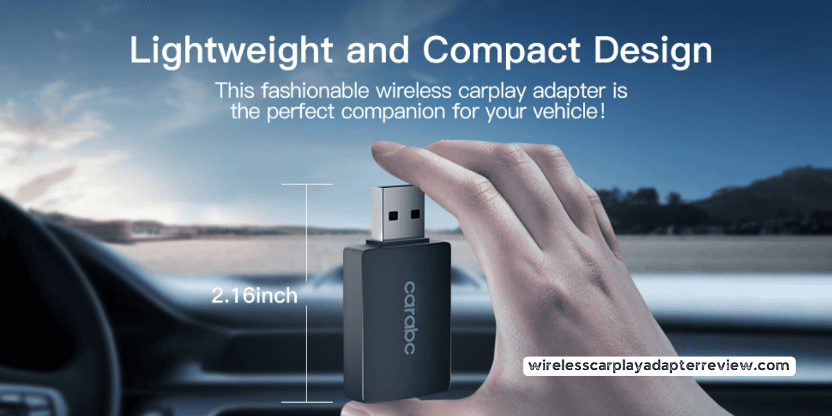 CARABC Wireless CarPlay Adapter: Upgrade Your Car’s Tech in Seconds (No Tools Required)