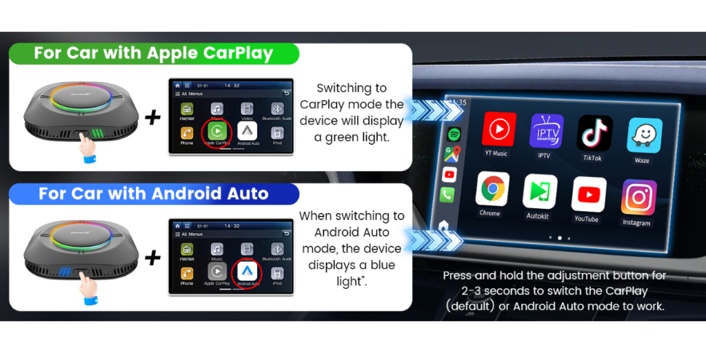 Carlinkit Wireless Carplay Adapter (4)
