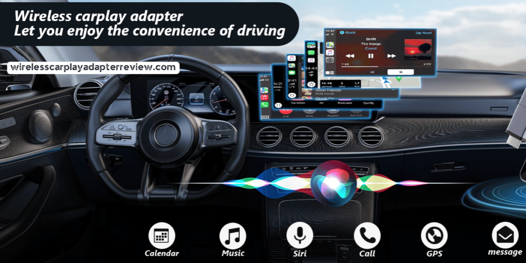 Wireless CarPlay Adapter PL9 – Plug & Play For IPhone – Keep Factory Controls – USB