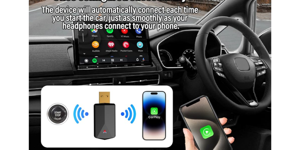 Zouhoe Wireless Carplay Adapter (4)