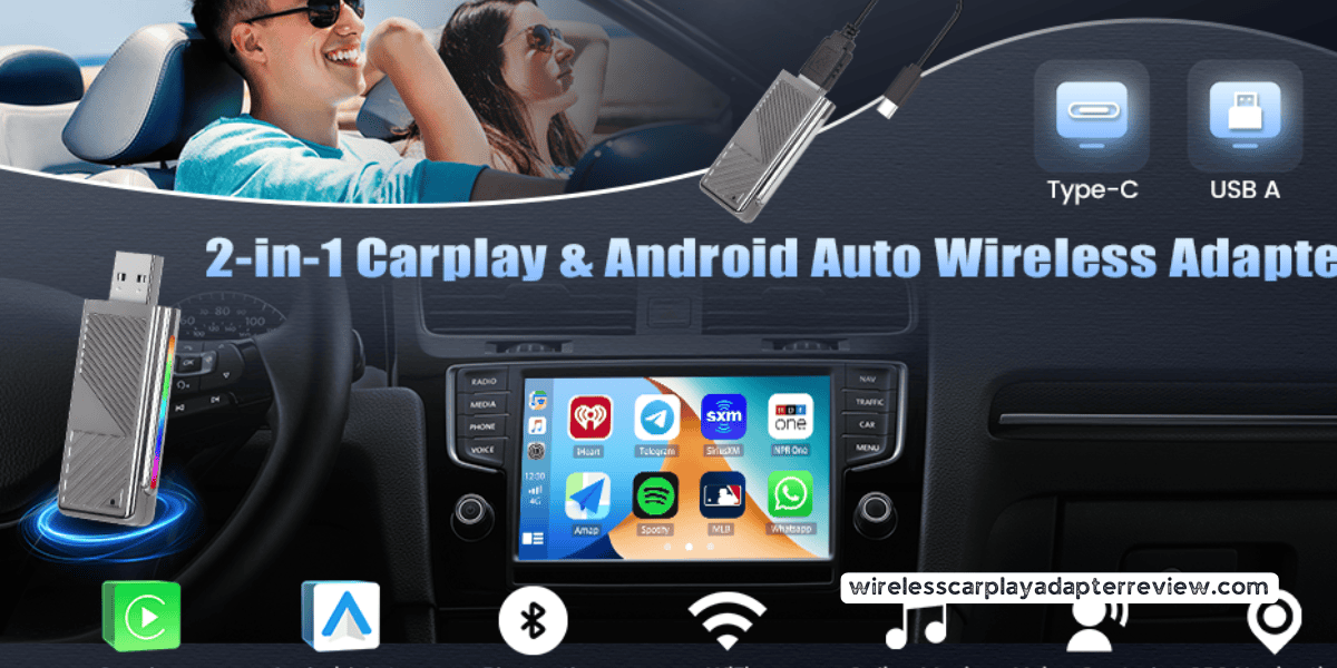 AMprime 2-in-1 Wireless CarPlay & Android Auto Adapter Is A MUST HAVE!!!