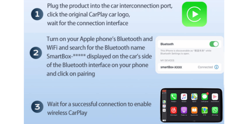 Bllyogu Wireless Carplay Adapter (5)