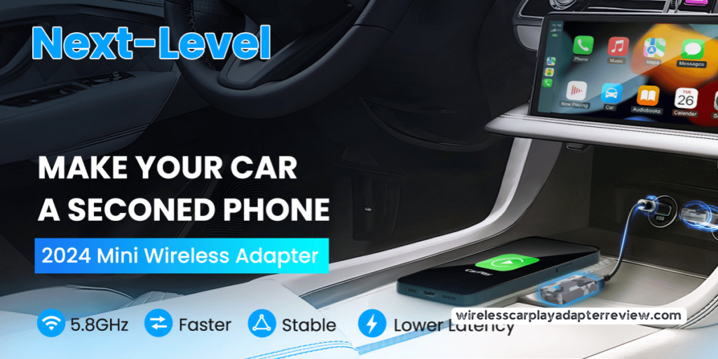 2in1 Wireless Carplay Adapter For iPhone android auto apple Wireless Carplay Mini USB Ai Box Carplay For Toyota Volvo Hyundai - 34