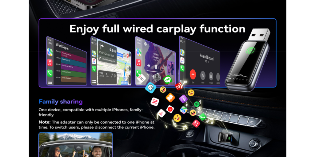 Mavlou Wireless Carplay Adapter (2)
