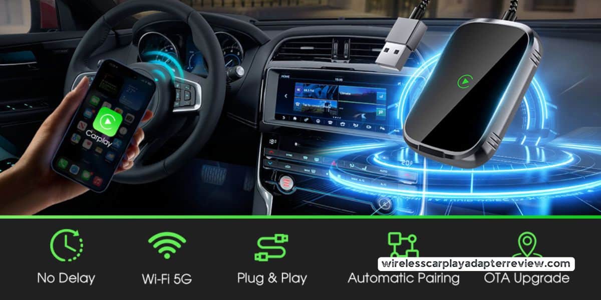 Experience the Future of Driving: The TOPGO Wireless CarPlay Adapter!