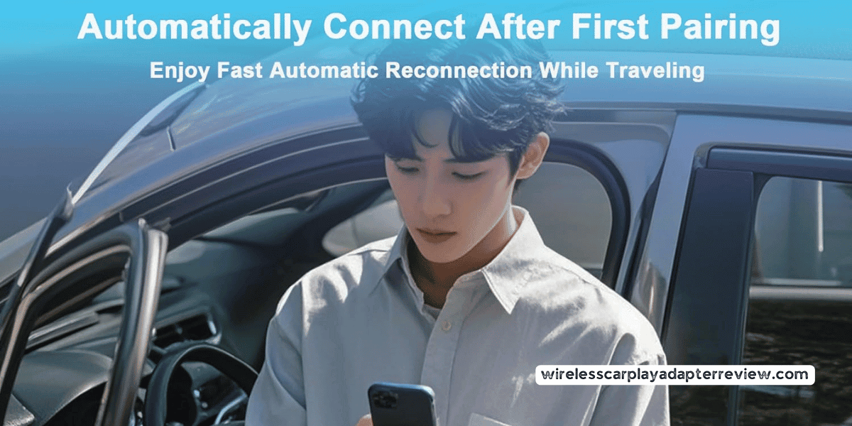 Android auto wireless adapter 2 in 1 wireless carplay adapter for