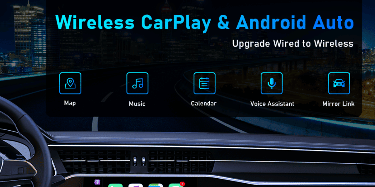 Dnin Wireless CarPlay & Android Auto Adapter: Revolutionizing In-Car Connectivity