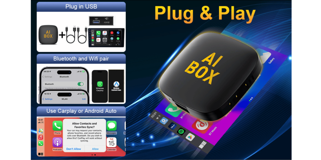 Quanlex Wireless Carplay Adapter (5)