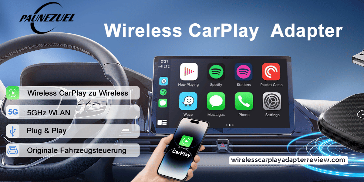 PAUNEZUEL Wireless CarPlay Adapter: Is This the BEST CarPlay Adapter?