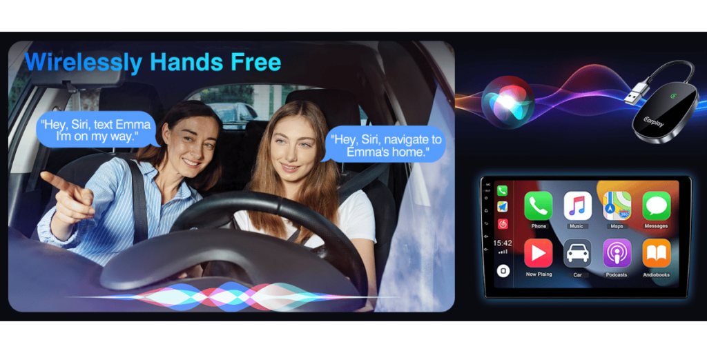 Vevavi Wireless Carplay Adapter (3)