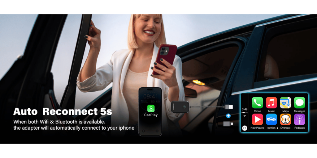 Newmight Wireless Carplay Adapter (3)