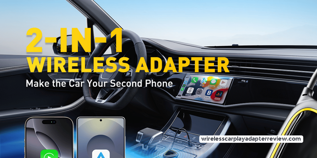 AUXITO Wireless CarPlay Adapter (2025 Upgraded): The Ultimate Wireless Infotainment Upgrade